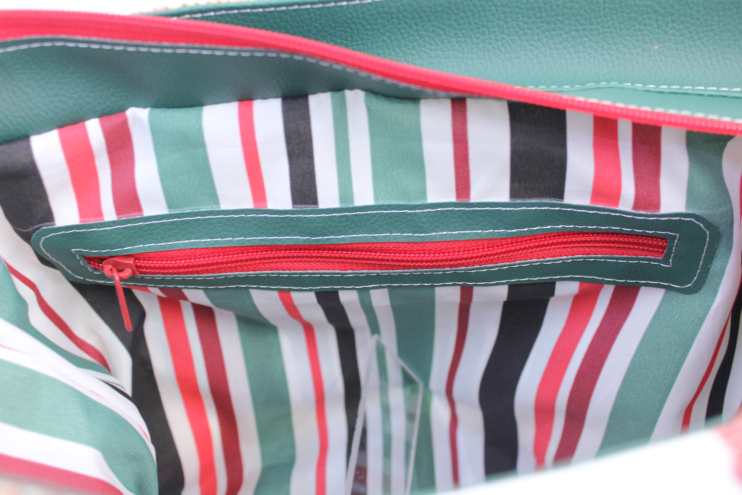Protea & Bottle Green Tote Bag