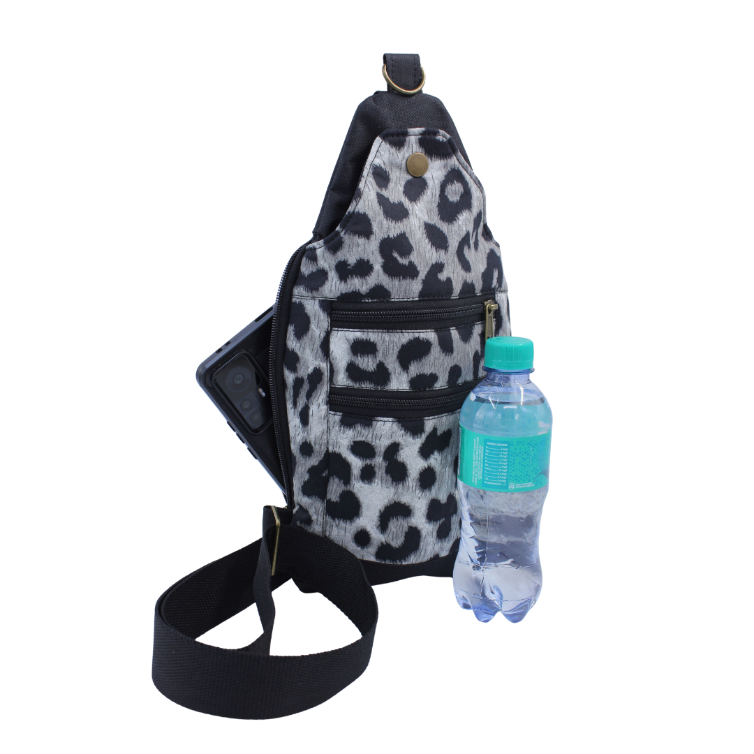 Leopard Print Sling Bag
