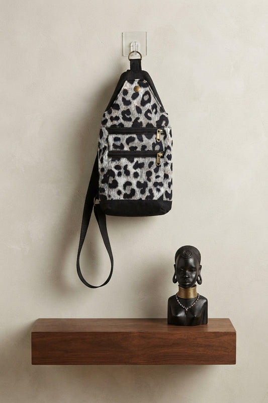 Leopard Print Sling Bag