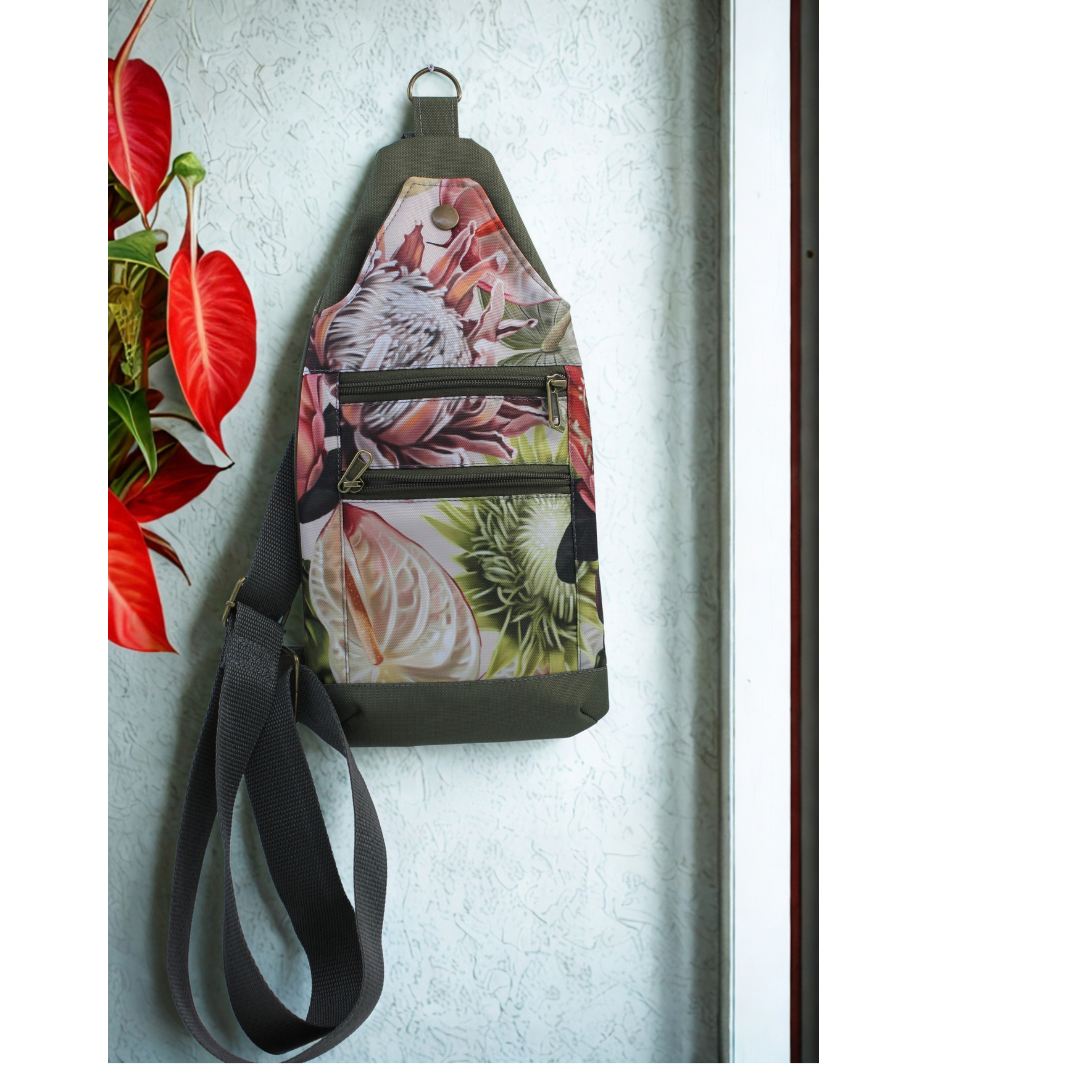 Botanical Boho Sling Bag