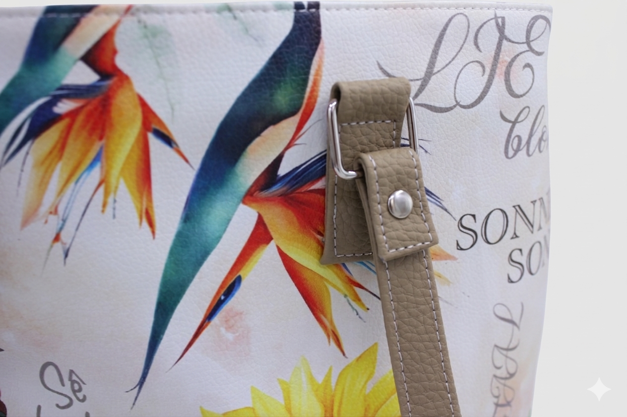Afrikaans Words & Taupe Tote