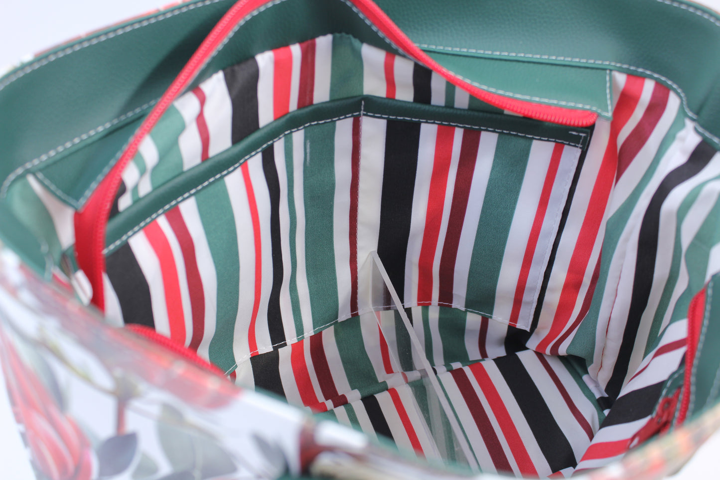 Protea & Bottle Green Tote Bag