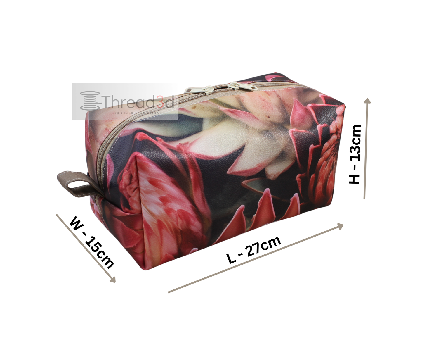 Large Boxy Make-up/Toiletries Bag