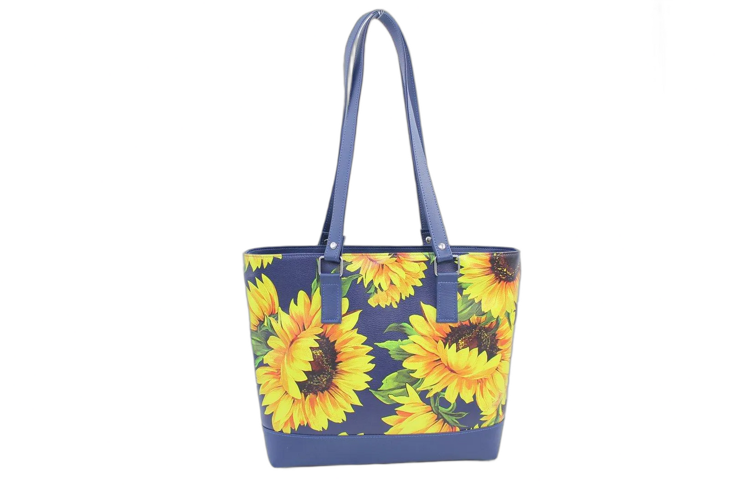 Sunflowers in the blue Tote Bag